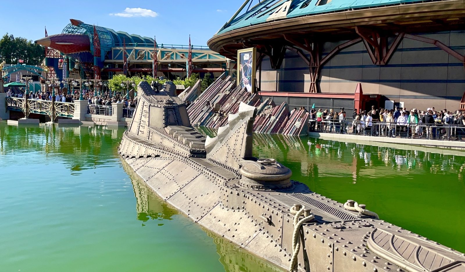 Visite du Nautilus, attraction à Disneyland Paris