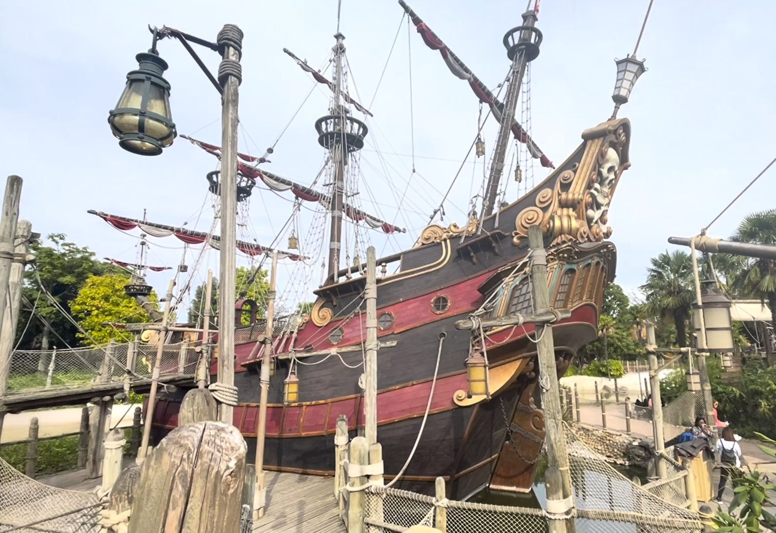 Bateau pirate disneyland paris