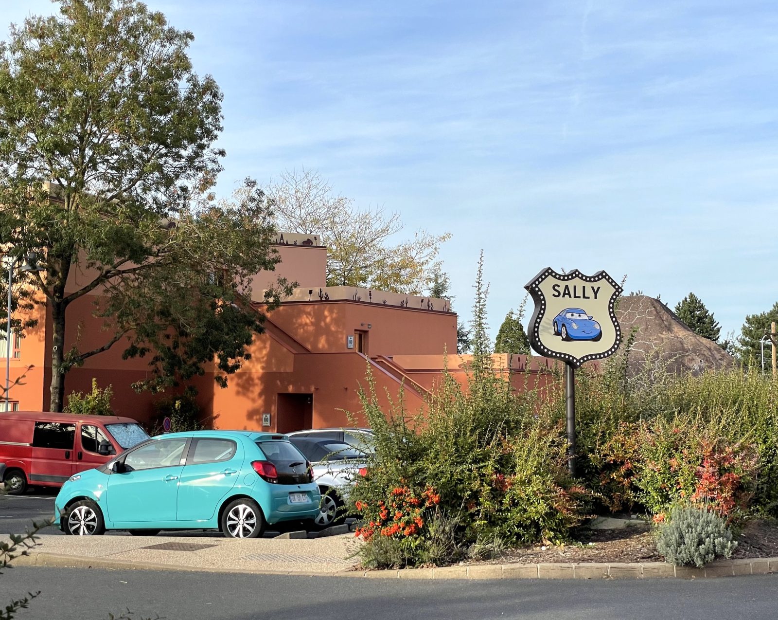 Parking hotel car santa fe