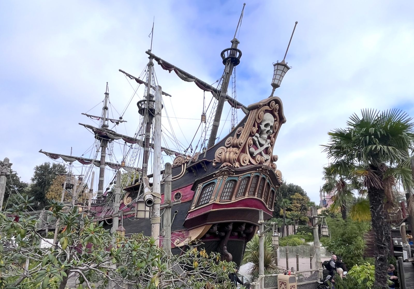 Photo bateau pirate disneyland paris